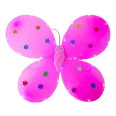 Asa Borboleta com Led Infantil Pra Fantasia de Carnaval - Fantasias Ca