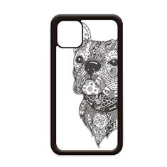 Capa Paint Run Dog Friend Company para iPhone 11 Pro Max para Apple Mobile Case Shell