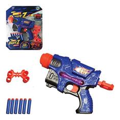 Dart Z Lancador 6 Dardos De Espum Art Brink