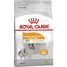 Ração Royal Canin Cuidado da Pelagem para Cães Adultos de Raças Mini a partir de 10 meses de idade - 2.5 Kg