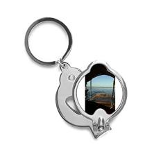 Cortador de unhas em aço inoxidável Sea Level Art Deco Gift Fashion