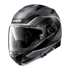Capacete Nolan N100-5 Plus 31 Overland Cinza e Preto