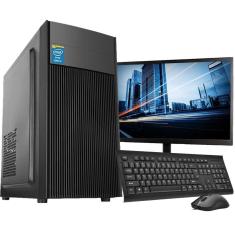 Computador Completo Intel Core I3 8Gb Hd 500Gb Monitor Wifi