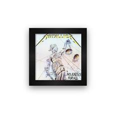 Quadro azulejo com moldura Metallica And Justice For All