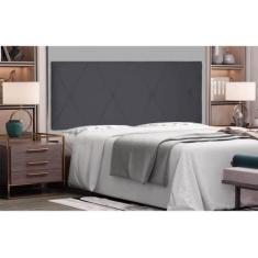 Painel Aquilla Cama Box Queen 160cm Suede - SSX Multicoisas - Spezzia,