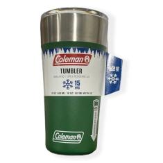 Copo Térmico Cerveja Coleman 590 Verde Com Abridor Garrafas