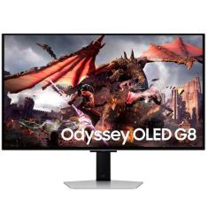 Monitor Samsung 32" Gamer ODYSSEY G8 OLED 4K 240HZ 0,03MS HDMI Display