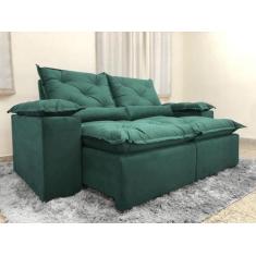 Sofá 3 e 4 Lugares Retrátil e Reclinável 2,30 Metros Alpoim Estofados 