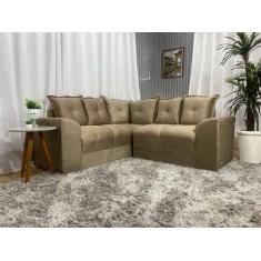 Sofá Canto Bege 607 Belo - Alpoim