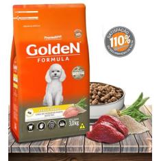 Ração Seca PremieRPet Golden Fórmula Mini Bits Carne e Arroz para Cães