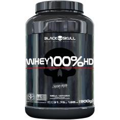 WHEY 100% HD (WPC, WPI E WPH) - 900G - BLACK SKULL-Unissex