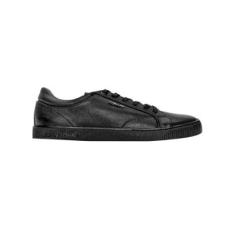 Tênis John John Masculino Bogota Leather Black Preto-Masculino