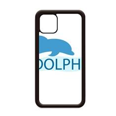 Capa Blue Ocean Docile Dolphin Illustrate para iPhone 12 Pro Max para Apple Mini Mobile Case Shell