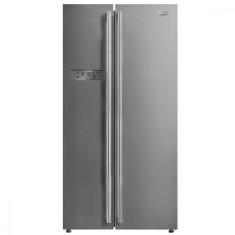 Geladeira/Refrigerador Side by Side Midea 528 Litros Frost Free Inox MD-RS587FGA - 110V