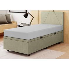 Base Cama Baú Solteiro Veludo SkyBox