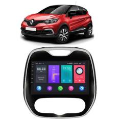 Kit Central Multimídia Android Captur 2017 2018 2019 2020 2021 2022 9 