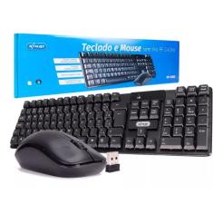 Teclado e Mouse sem FIo 2,4GHz Knup KP-2063
