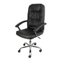 Cadeira Escritório Presidente material sintético Estofada Boston - OR 