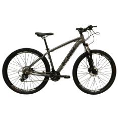 Bicicleta Aro 29 Ksw Xlt 27v Freios Hidráulicos K7 Garfo com Trava - Grafite