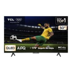 Smart TV TCL 50 Polegadas QLED 4K P7K WiFi Bluetooth Google TV HDR10 D