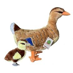 Adore 13 &quot;Mallory Standing O pato-real com bebê de pelúcia animal de pelúcia brinquedo