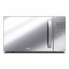Microondas Philco 34L Espelhado Branco PMO34EB 220V