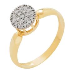Anel de Ouro 18k Chuveiro Feminino Doccia - Meu Anel, 12