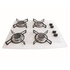 Cooktop Lines 4 Bocas Automático Safanelli, Branco, Bivolt