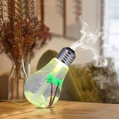 Umidificador De Ar Difusor Aromas Ultrassonico Lampada Led