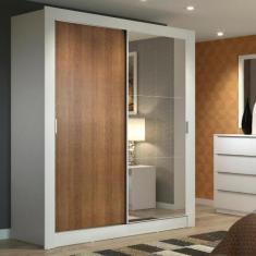 Guarda-roupa Solteiro Dallas 2 Portas 2 Gavetas Madesa