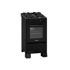 Fogão Suggar Neo Max 4 Bocas Preto Mesa de Vidro FGV403PT Bivolt, PRET