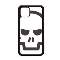 Capa de celular Fierce Black Skeleton Chat Happy para iPhone 12 Pro Max para Apple Mini Mobile Case
