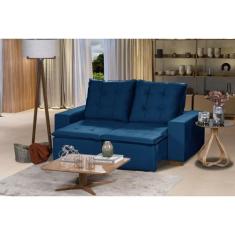 Sofá Goiás Modular 3 Lugares 1.90 MT com Molas Bonnel Retrátil e Recli