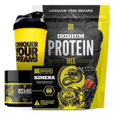 Whey Protein Mix + Kimera Thermo + Creatina 90g + Shaker-Unissex