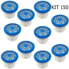 150 Pote Anti Mofo Amarelo Vio Para Cloreto Calcio Fungo - Plasmoncayo