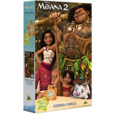 Quebra Cabeça Puzzle Moana 2 100 Peças ?Encapado Toyster