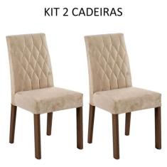 Kit 2 Cadeiras 4254 Rustic/Imperial Madesa