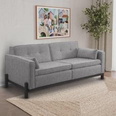 Sofá Tiê 2 Lugares 182cm em Linho CabeCasa MadeiraMadeira