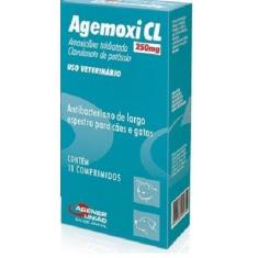 Agemoxi cl agener uniao 250mg 10 comprimidos
