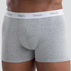 Cueca Mash Boxer em Algodão 170.26, Cinza mescla, G