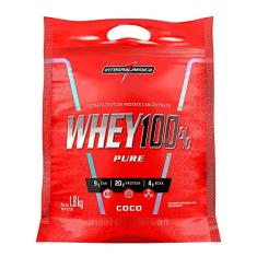 Whey 100% Pure 1,8kg Pouch Integralmedica - Coco