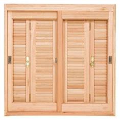 Janela Pantográfica Lisa Je121 Esel 100x120x14cm