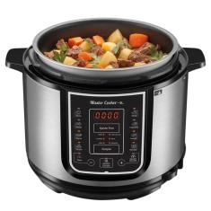 Panela de Pressão Elétrica Mondial Digital Master Cooker 5L 14 Funções 900W Preto/Inox 220V - PE-38