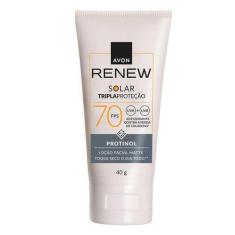 Protetor Solar Avon Renew Solar Protinol Fps 70 40G
