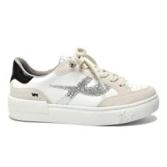 TENIS VIA MARTE BRANCO GELO FEMININO 122 006 02 Via Marte-Feminino
