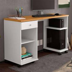 escrivaninha million 1 gv branca e cinamomo