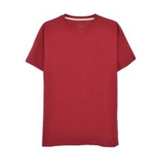 Camiseta Aveloz Básica Vermelho-Masculino