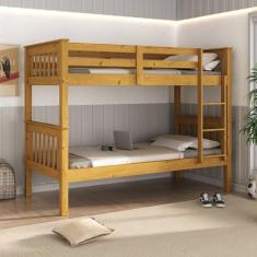 Beliche Solteiro em Madeira Maciça Mel