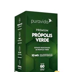 Premium Própolis Verde (60 Cápsulas) Puravida