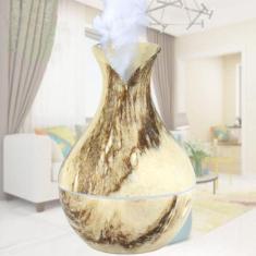 Umidificador de Ar Ultrassônico Aromatizador Mármore Marrom CBRN12190 